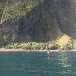 Stand Up Paddling am schönsten Ort der Welt