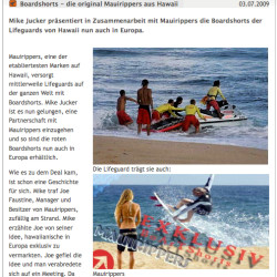 Sport2.de veröffentlicht Mauirippers Story