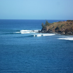 Honolua Bay 1 hour before the tsunami