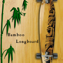 Bambus Longboard „Makaha“