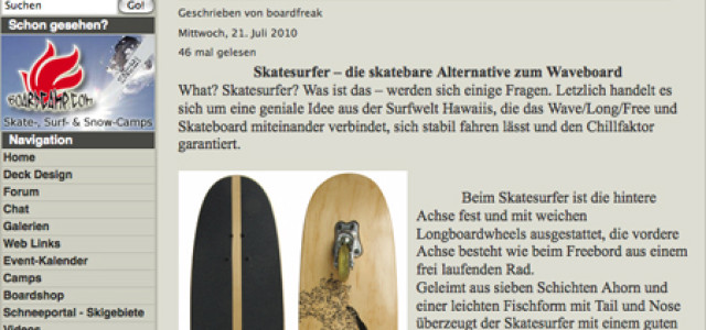 Skatesurfer, positiver Testbericht im boardmag